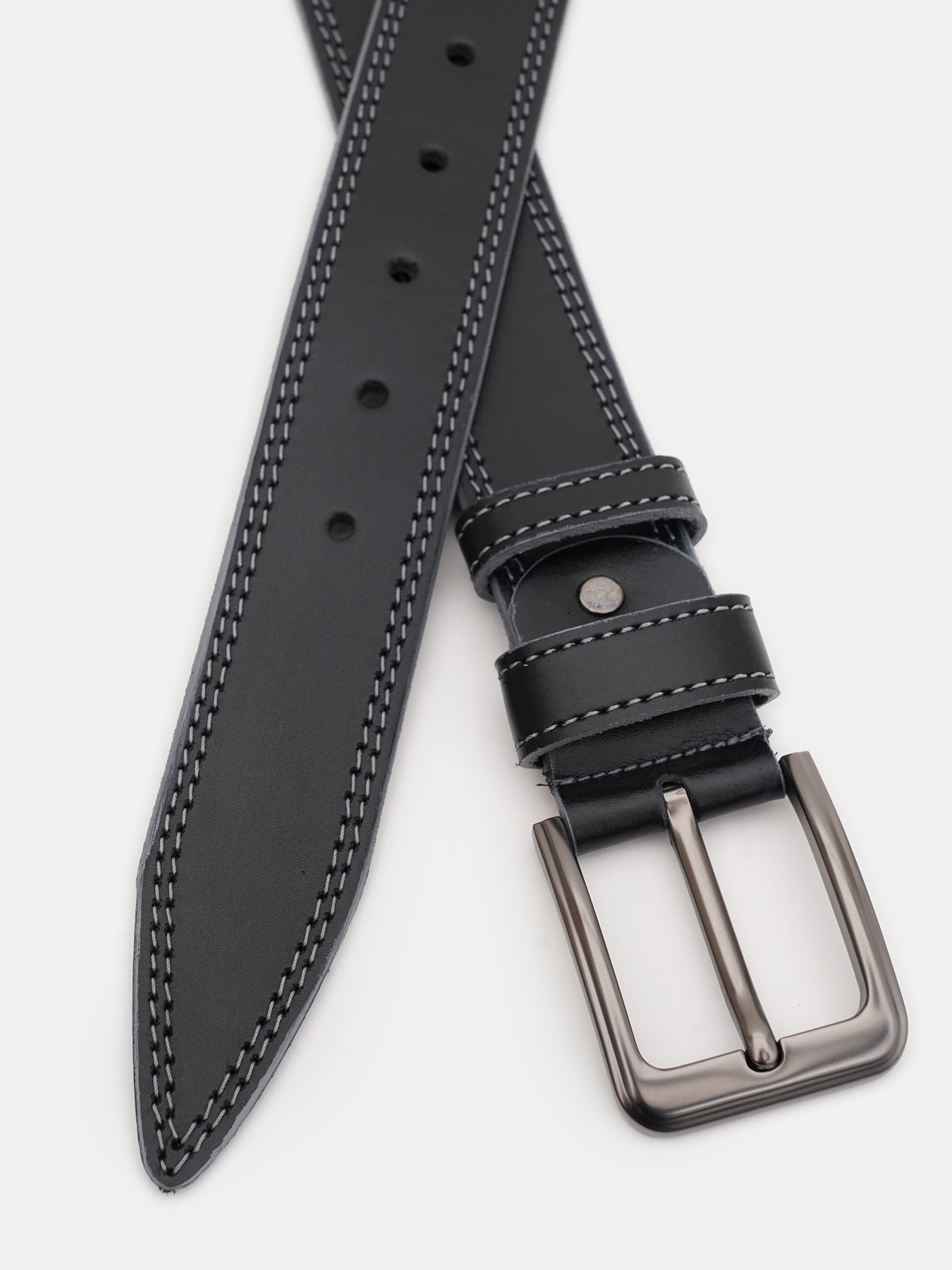 Ремені Borsa Leather модель 125v1fx104-black Фото