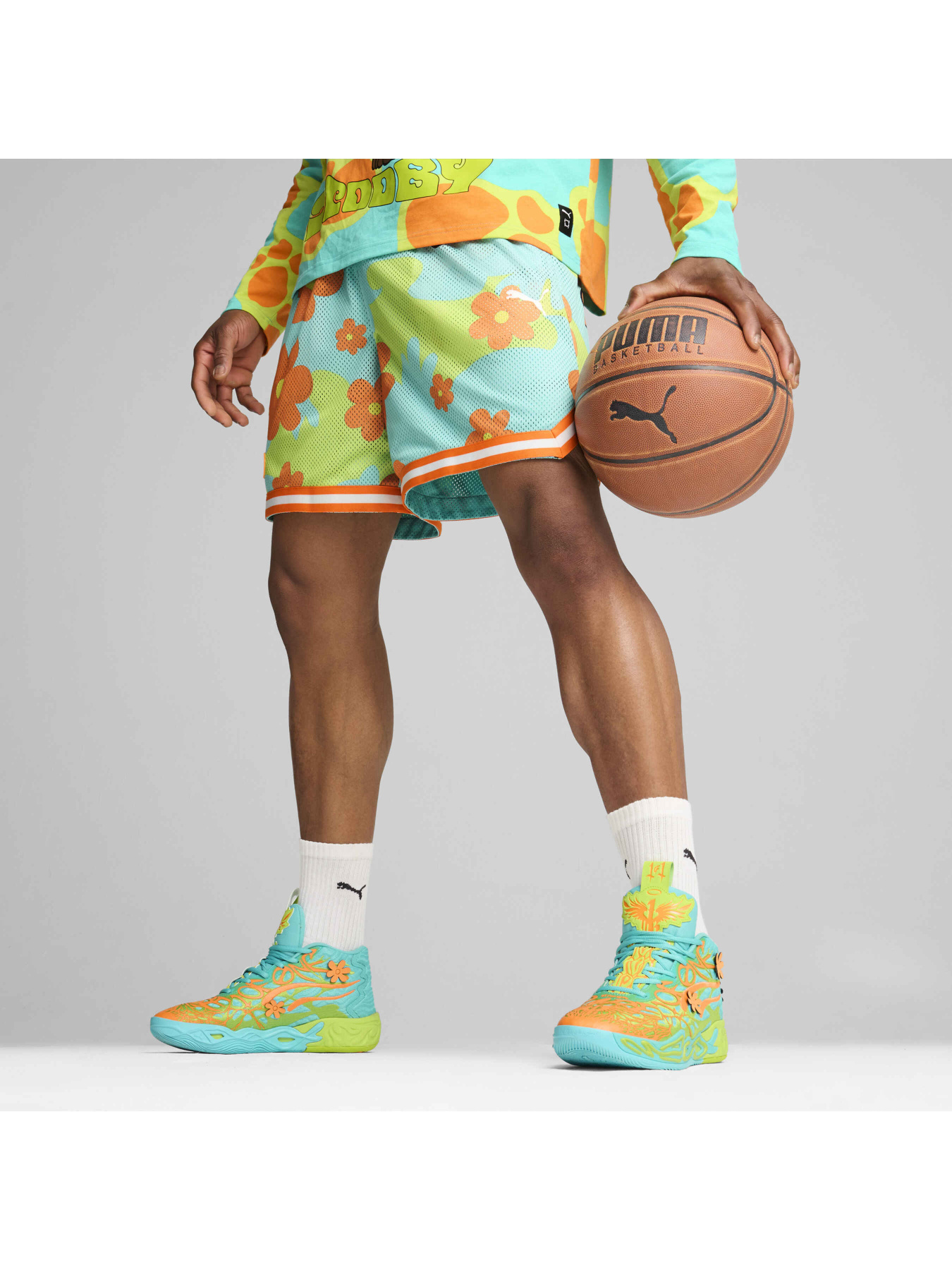 Шорты PUMA Hoops x Scooby Doo Short модель 630377 Шорты PUMA Hoops x Scooby Doo Short модель 630377 Фото