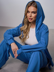 Костюми ISSA Plus модель 15039_голубой Фото