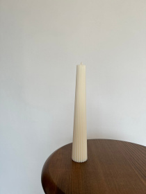 Свічка фігурна "Конус" з натурального оливкового воску Candle Design модель 110.1018 Фото