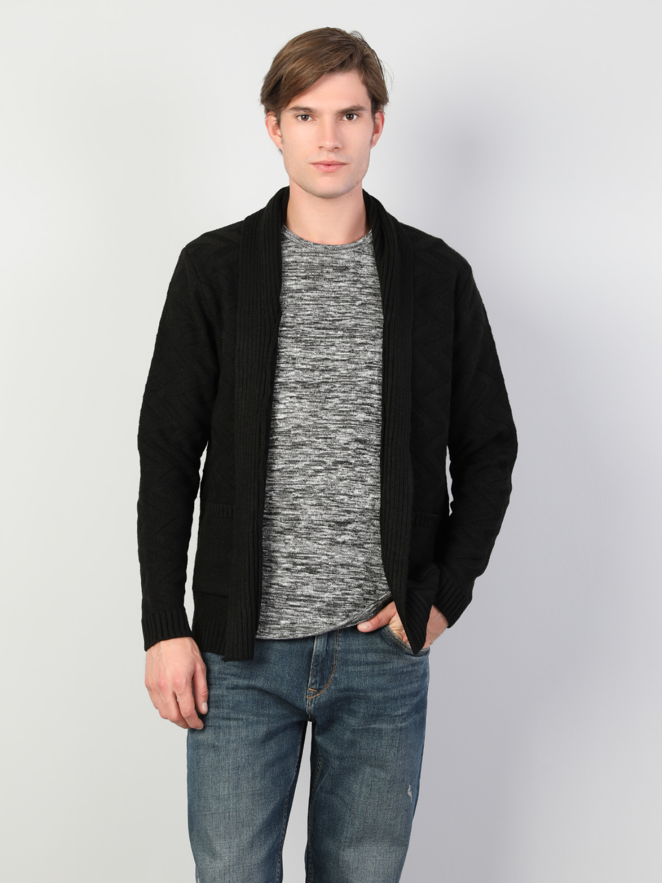 Худи и свитшоты Colin’s модель CL1045874_Q1.V1_BLK Фото
