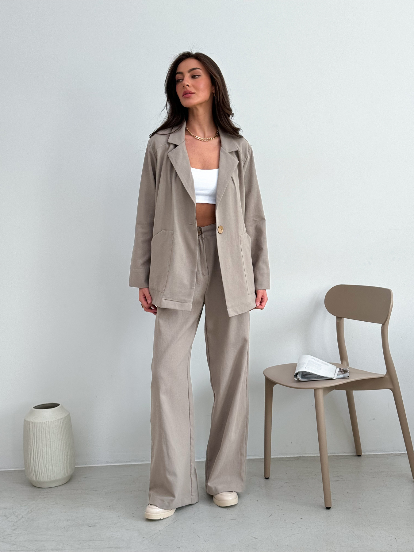Пиджаки ART KNIT модель 37253 Фото