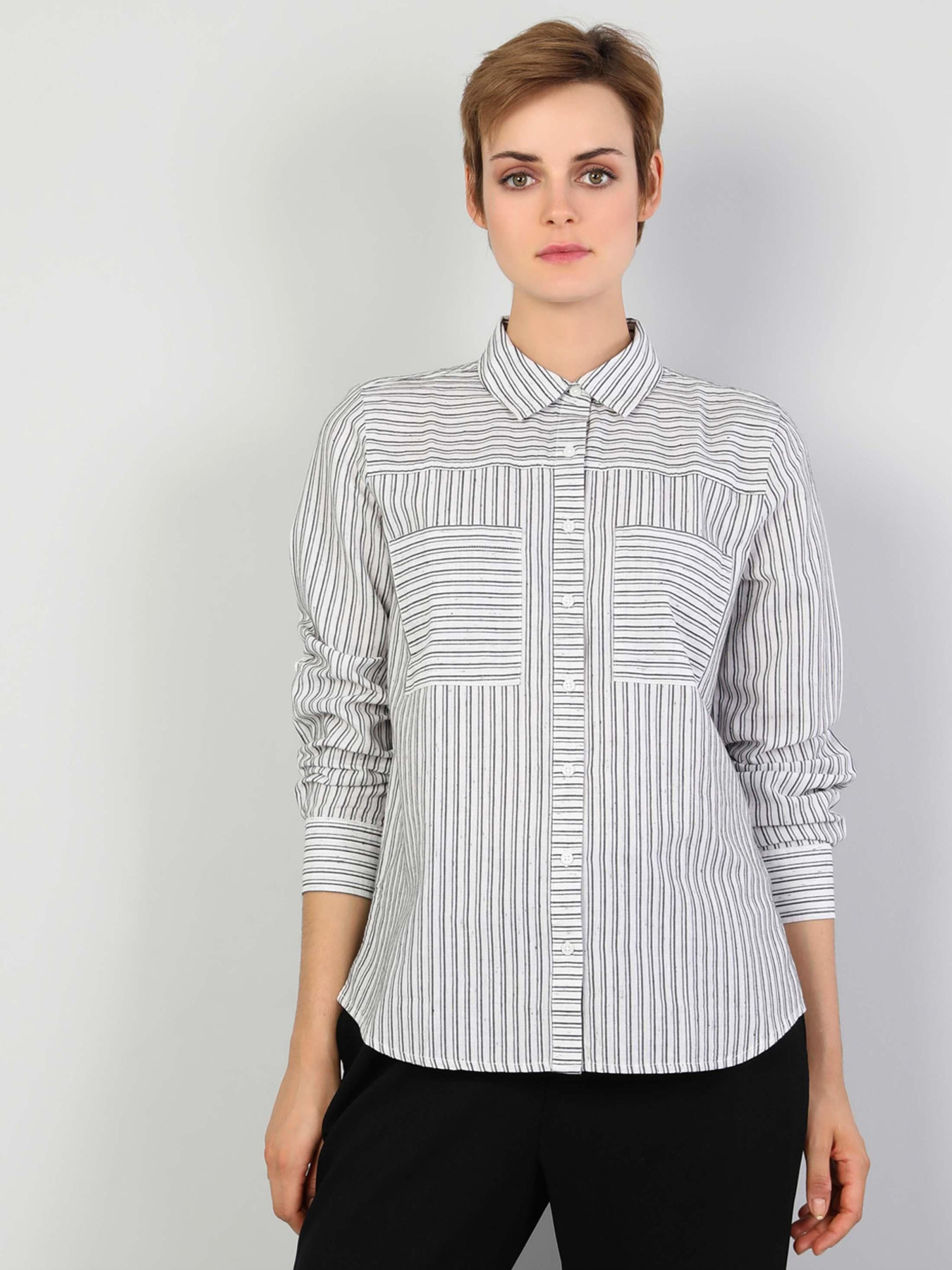 Сорочки Colin’s модель CL1047113_Q1.V1_GRA Фото