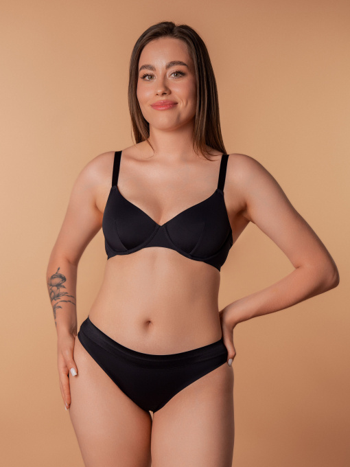 Нижня білизна Brabrabra модель SLZ24201422_Black Фото