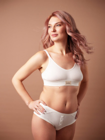 Нижня білизна Brabrabra модель SLZ25301006_Ivory Фото