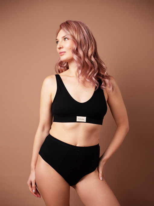 Нижнее белье Brabrabra модель SLZ25301008_Black Фото