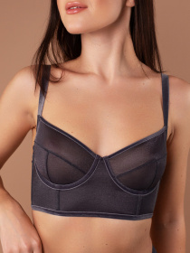 Нижня білизна Brabrabra модель SLZ25501090_Dark-Gray Фото