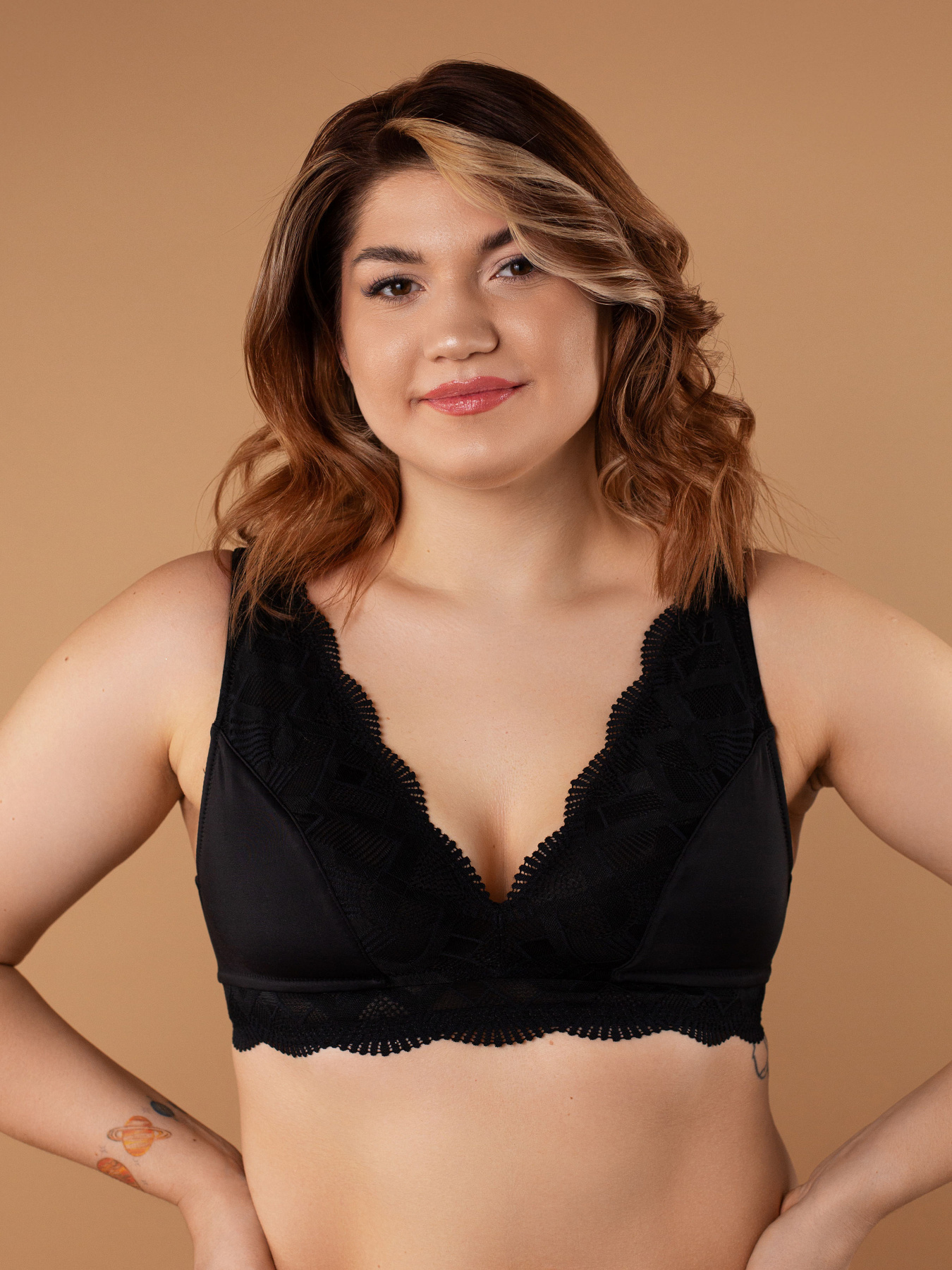 Нижнее белье Brabrabra модель SLZ25901201_Black Фото