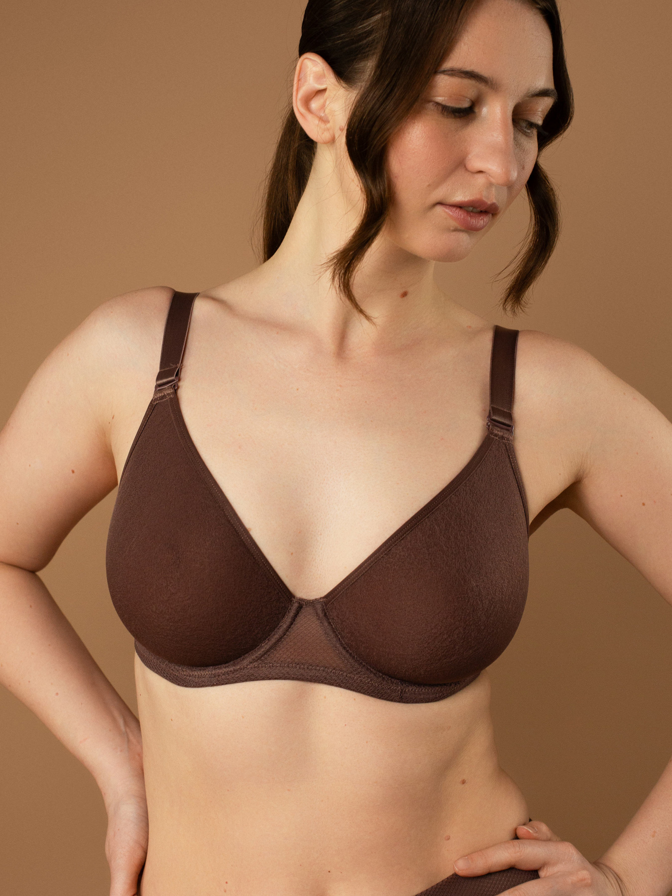 Нижня білизна Brabrabra модель SLZ26201308_Mocha Фото