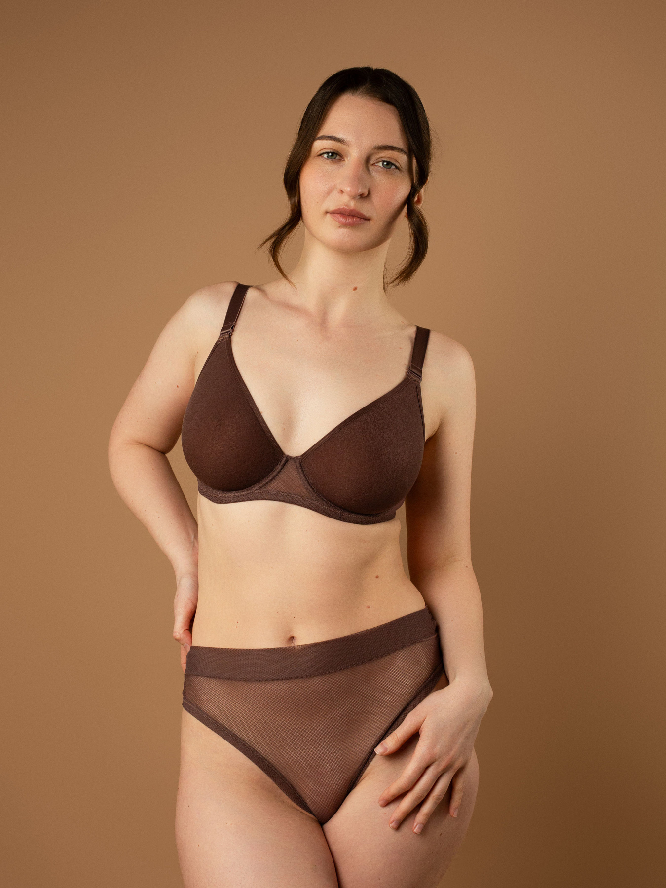 Нижня білизна Brabrabra модель SLZ26201308_Mocha Фото