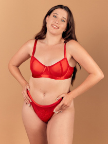 Нижня білизна Brabrabra модель SLZ26301005_Red Фото