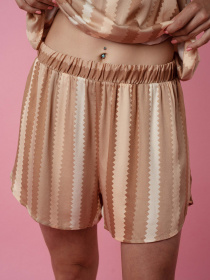 Одяг для дому та сну Brabrabra модель HOM2212013_Striped-Print Фото