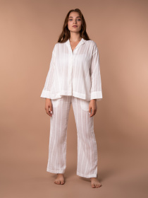 Одяг для дому та сну Brabrabra модель HOM2420004_White Фото