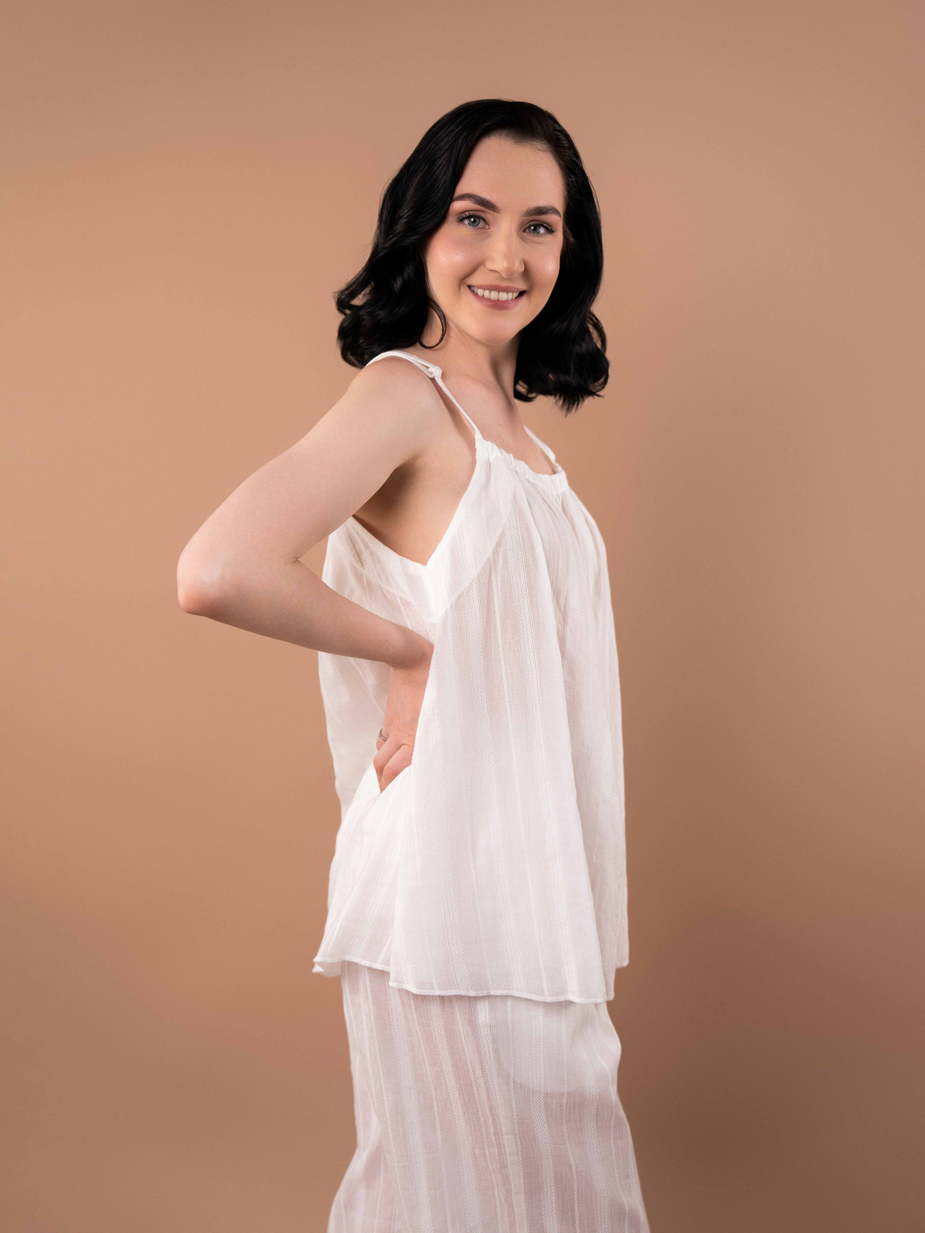 Одяг для дому та сну Brabrabra модель HOM2420006_White Фото