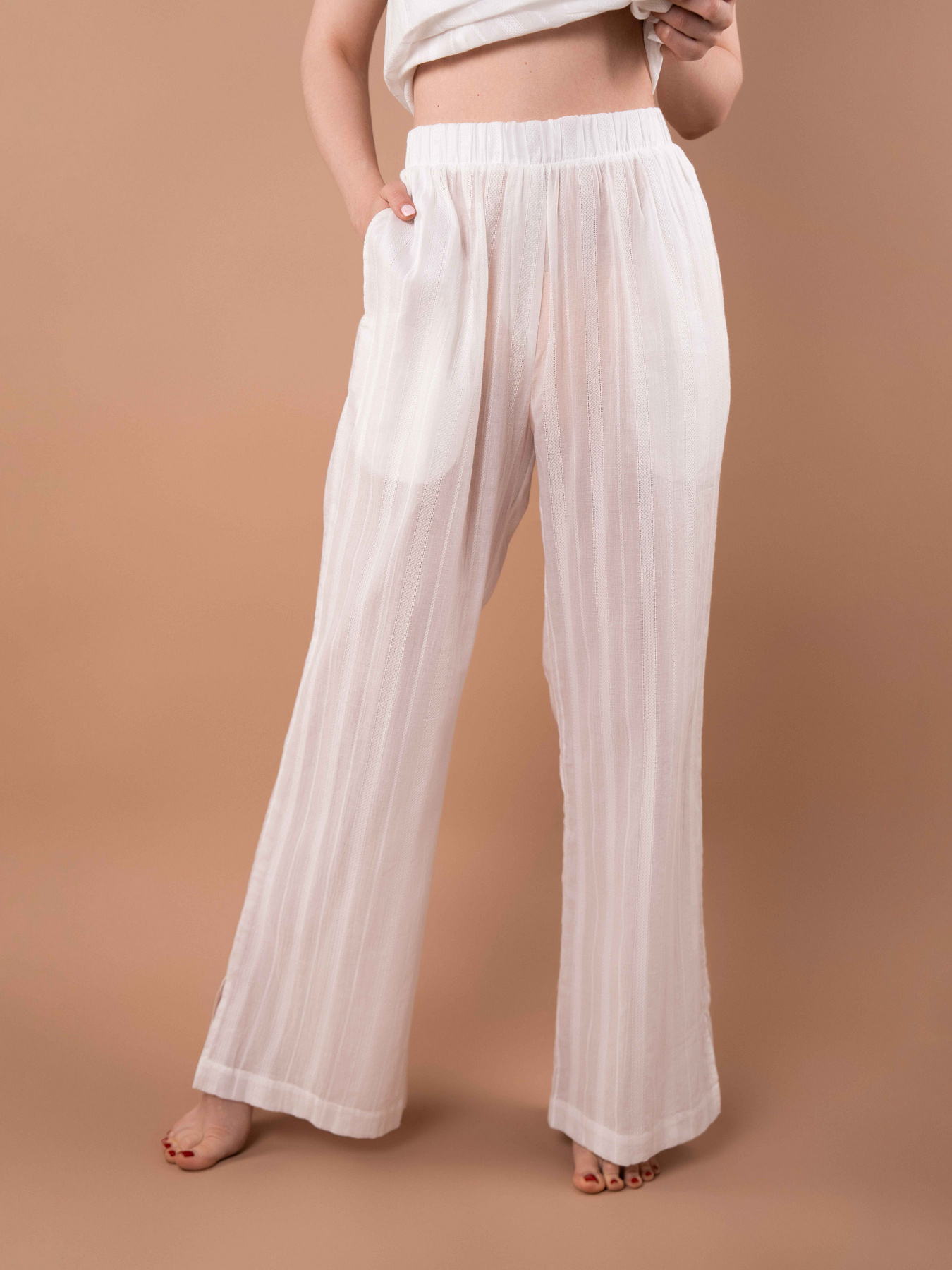 Одежда для дома и сна Brabrabra модель HOM2420010_White Фото