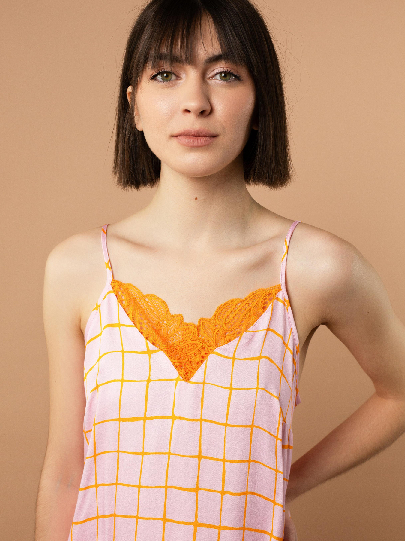 Одежда для дома и сна Brabrabra модель HOM2423005_Check-Print Фото