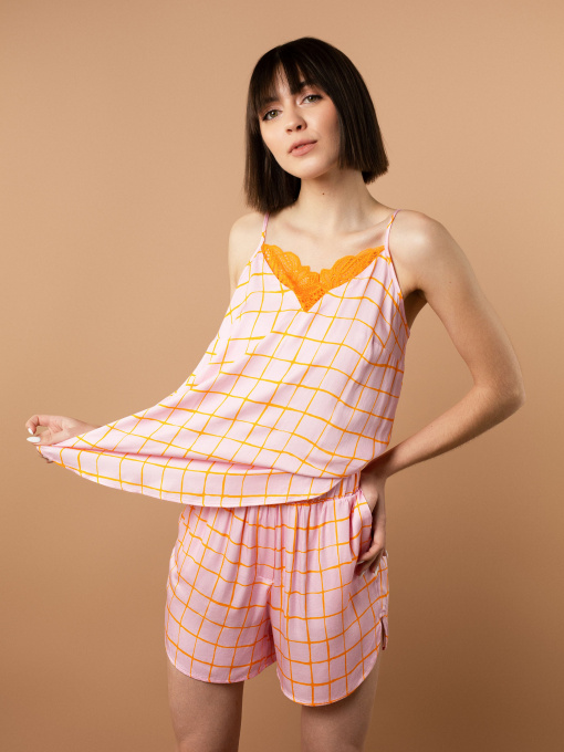 Одежда для дома и сна Brabrabra модель HOM2423005_Check-Print Фото