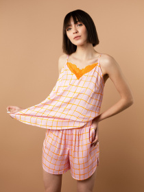 Одежда для дома и сна Brabrabra модель HOM2423005_Check-Print Фото