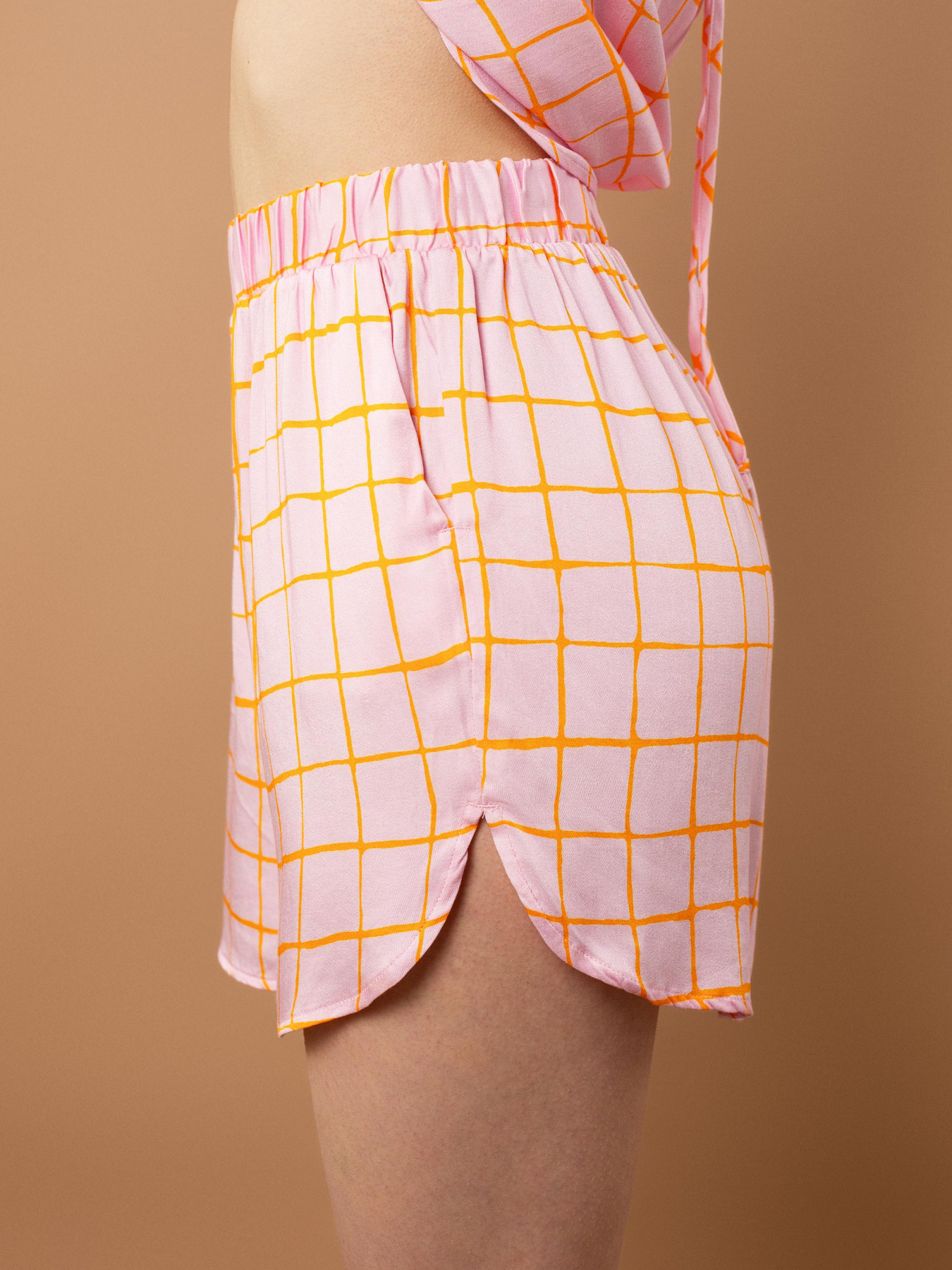 Одяг для дому та сну Brabrabra модель HOM2423013_Check-Print Фото