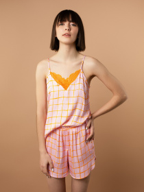 Одяг для дому та сну Brabrabra модель HOM2423013_Check-Print Фото