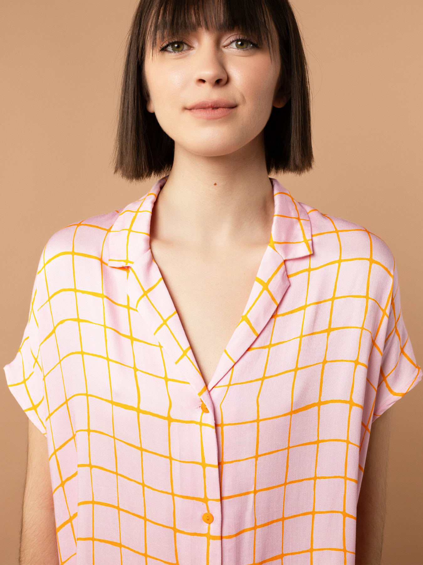 Одежда для дома и сна Brabrabra модель HOM2423104_Check-Print Фото