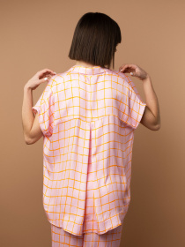 Одежда для дома и сна Brabrabra модель HOM2423104_Check-Print Фото