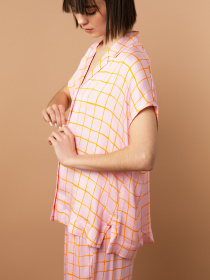 Одежда для дома и сна Brabrabra модель HOM2423104_Check-Print Фото