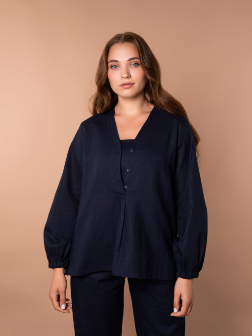 Одежда для дома и сна Brabrabra модель HOM2424114_Dark-Blue Фото