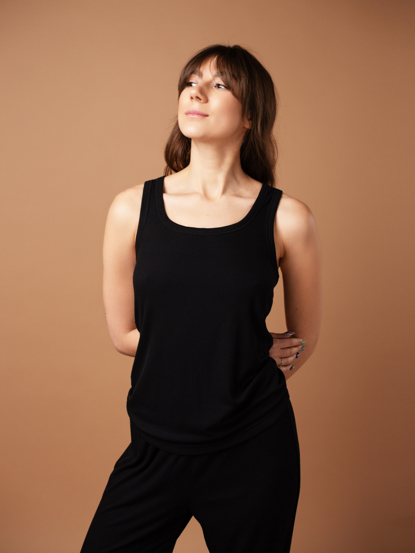 Одежда для дома и сна Brabrabra модель HOM25303015_Black Фото