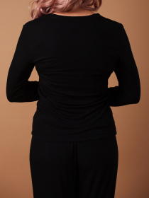 Одяг для дому та сну Brabrabra модель HOM25313042_Black Фото