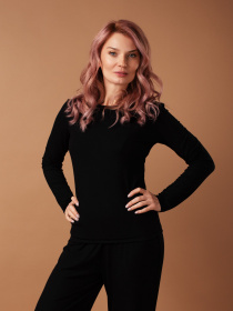 Одежда для дома и сна Brabrabra модель HOM25313042_Black Фото