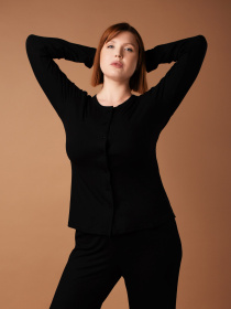 Одяг для дому та сну Brabrabra модель HOM25313069_Black Фото