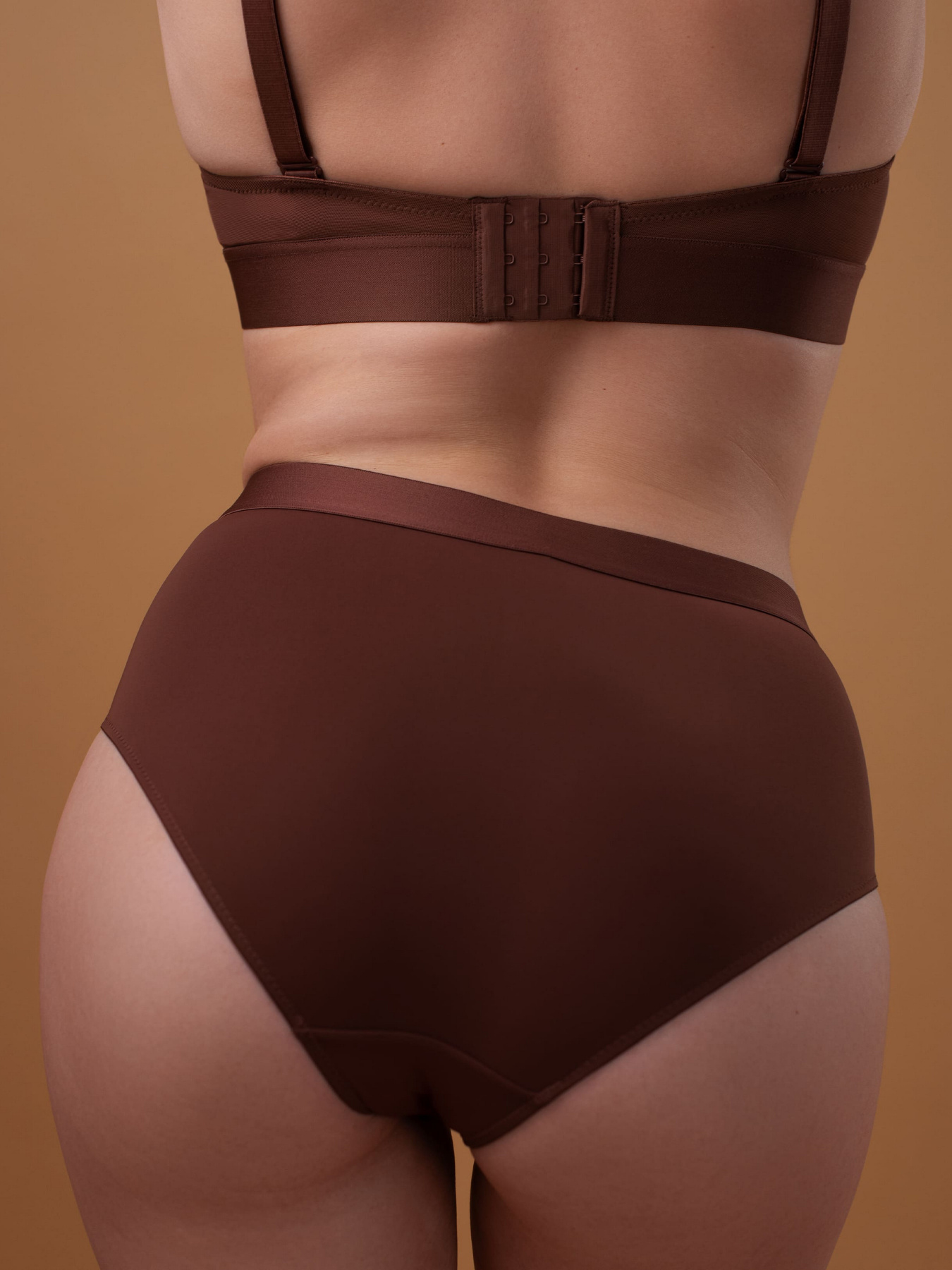 Нижня білизна Brabrabra модель SLZ22102101_Brown Фото