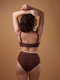 Нижня білизна Brabrabra модель SLZ22102101_Brown Фото