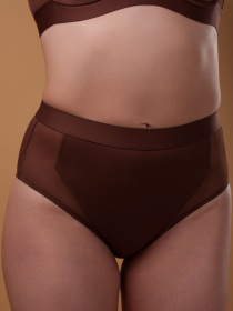 Нижня білизна Brabrabra модель SLZ22102101_Brown Фото