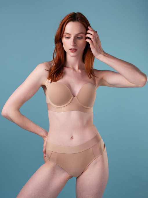 Нижня білизна Brabrabra модель SLZ22102102_Beige Фото