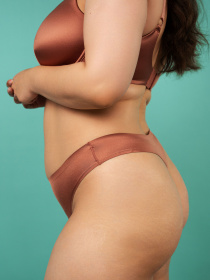 Нижня білизна Brabrabra модель SLZ24202305_Terracotta Фото