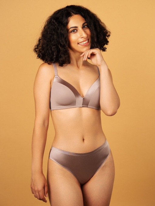 Нижнее белье Brabrabra модель SLZ24202321_Gray-Lilac Фото