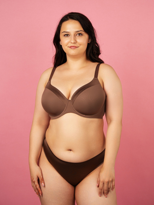 Нижнее белье Brabrabra модель SLZ24202321_Dark-Brown Фото