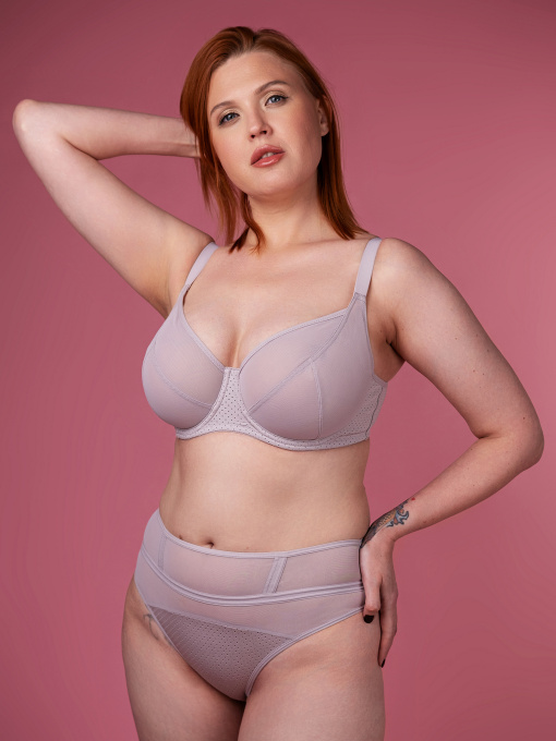 Нижня білизна Brabrabra модель SLZ24702121_Gray-Lilac Фото