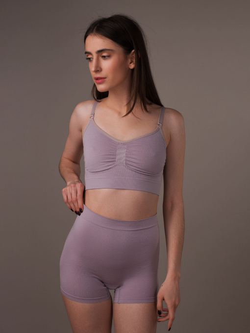 Нижня білизна Brabrabra модель SLZ24902009_Gray-Lilac Фото
