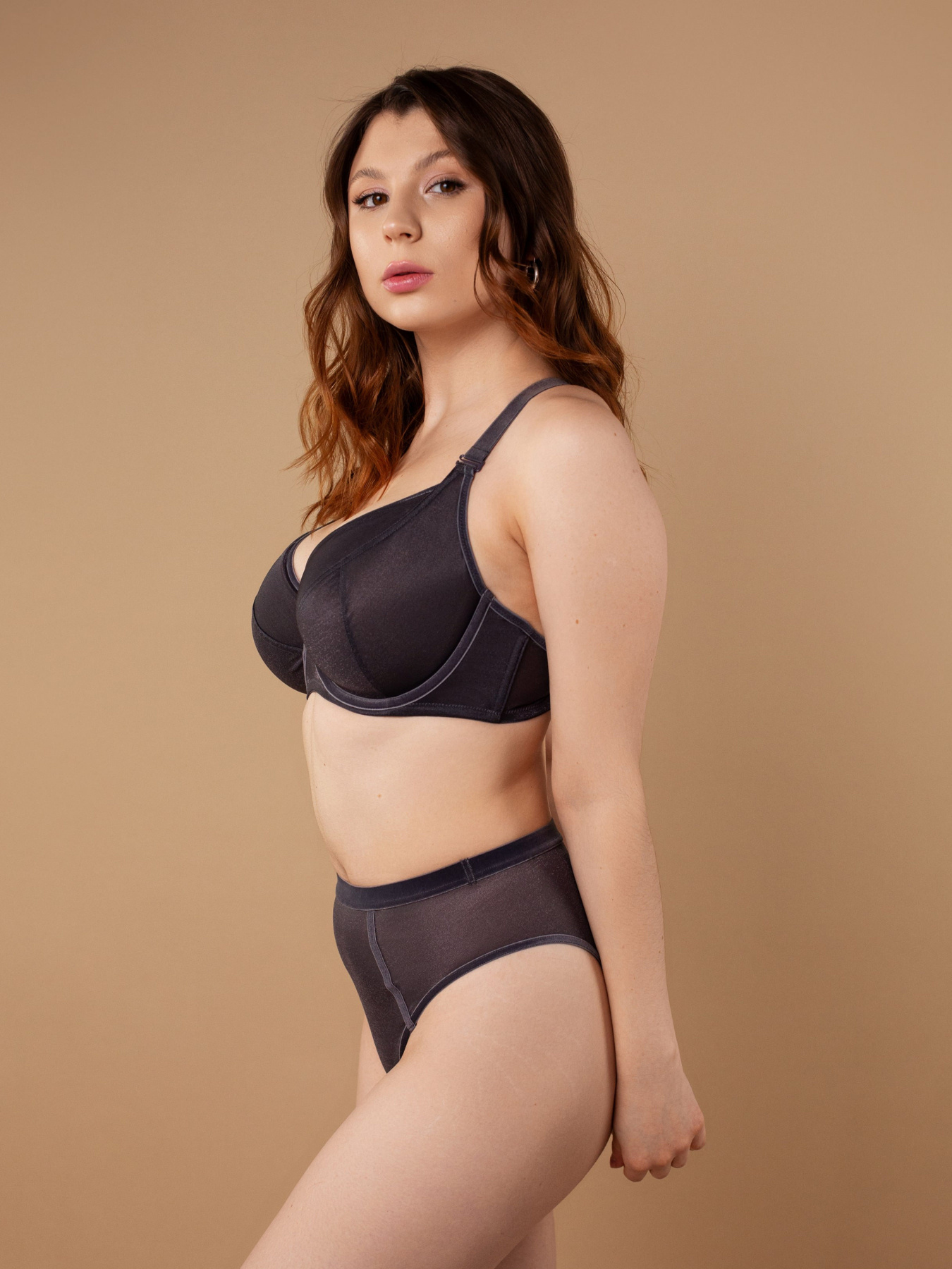 Нижнее белье Brabrabra модель SLZ25502121_Dark-Gray Фото