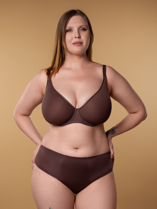 Нижнее белье Brabrabra модель SLZ25702401_Mocha Фото