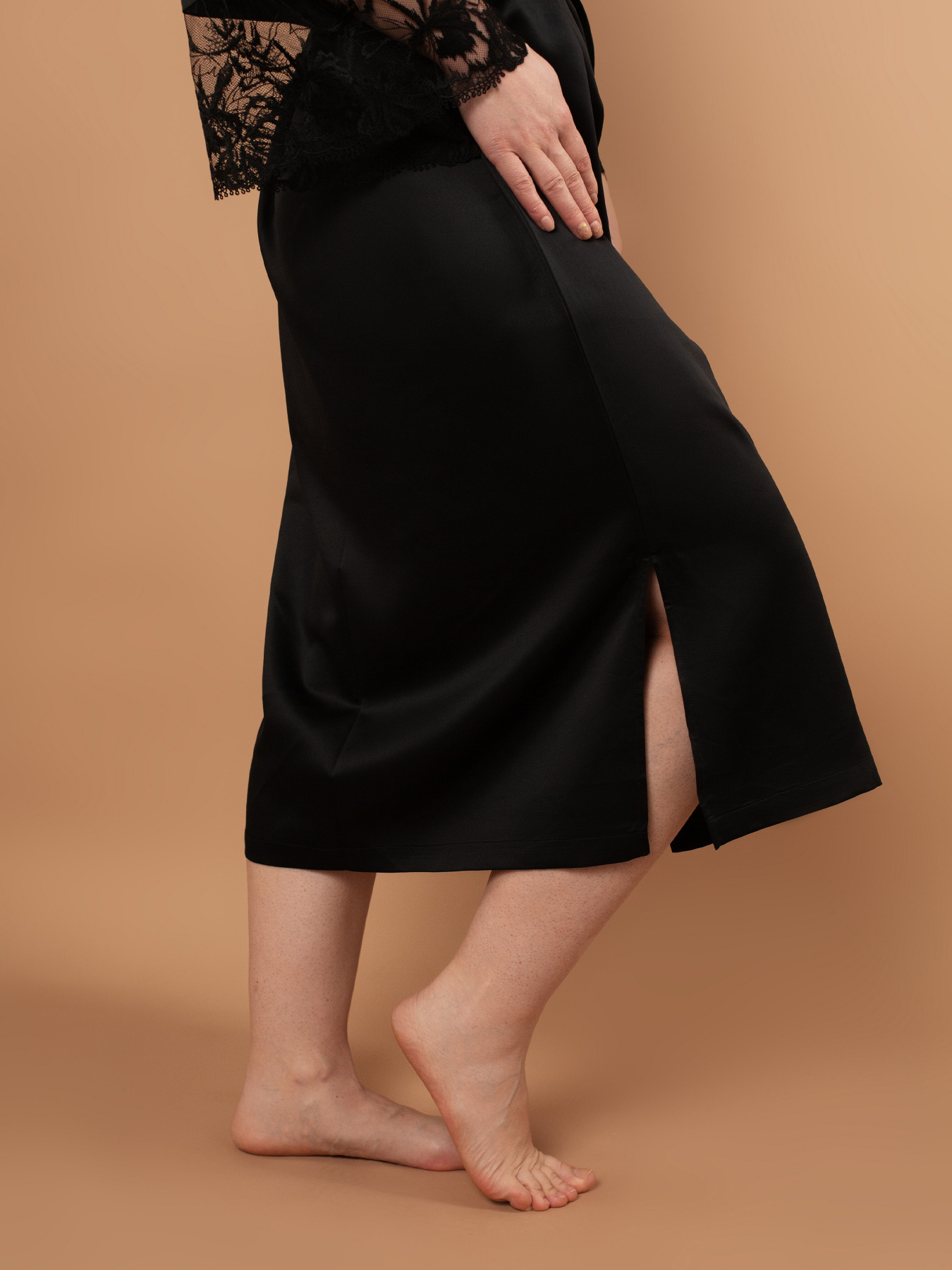 Одяг для дому та сну Brabrabra модель SLZ25805001_Black Одяг для дому та сну Brabrabra модель SLZ25805001_Black Фото