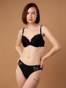 Нижнее белье Brabrabra модель SLZ25902001_Black Фото