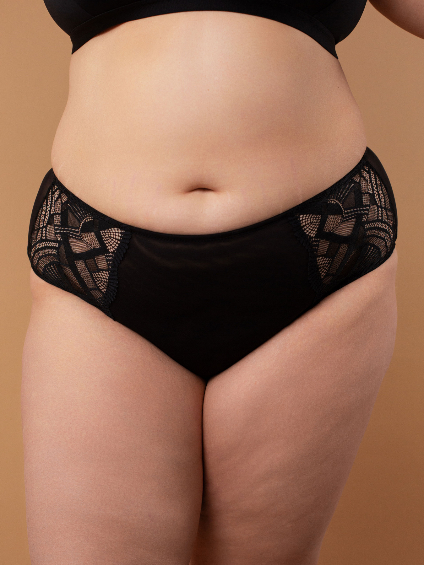 Нижня білизна Brabrabra модель SLZ25902201_Black Фото