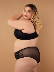 Нижня білизна Brabrabra модель SLZ25902201_Black Фото
