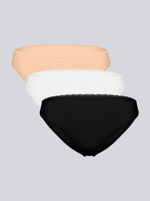 Нижнее белье Brabrabra модель SLZ26902001_beige.black.white Фото