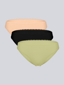 Нижнее белье Brabrabra модель SLZ26902001_beige.black.khaki Фото