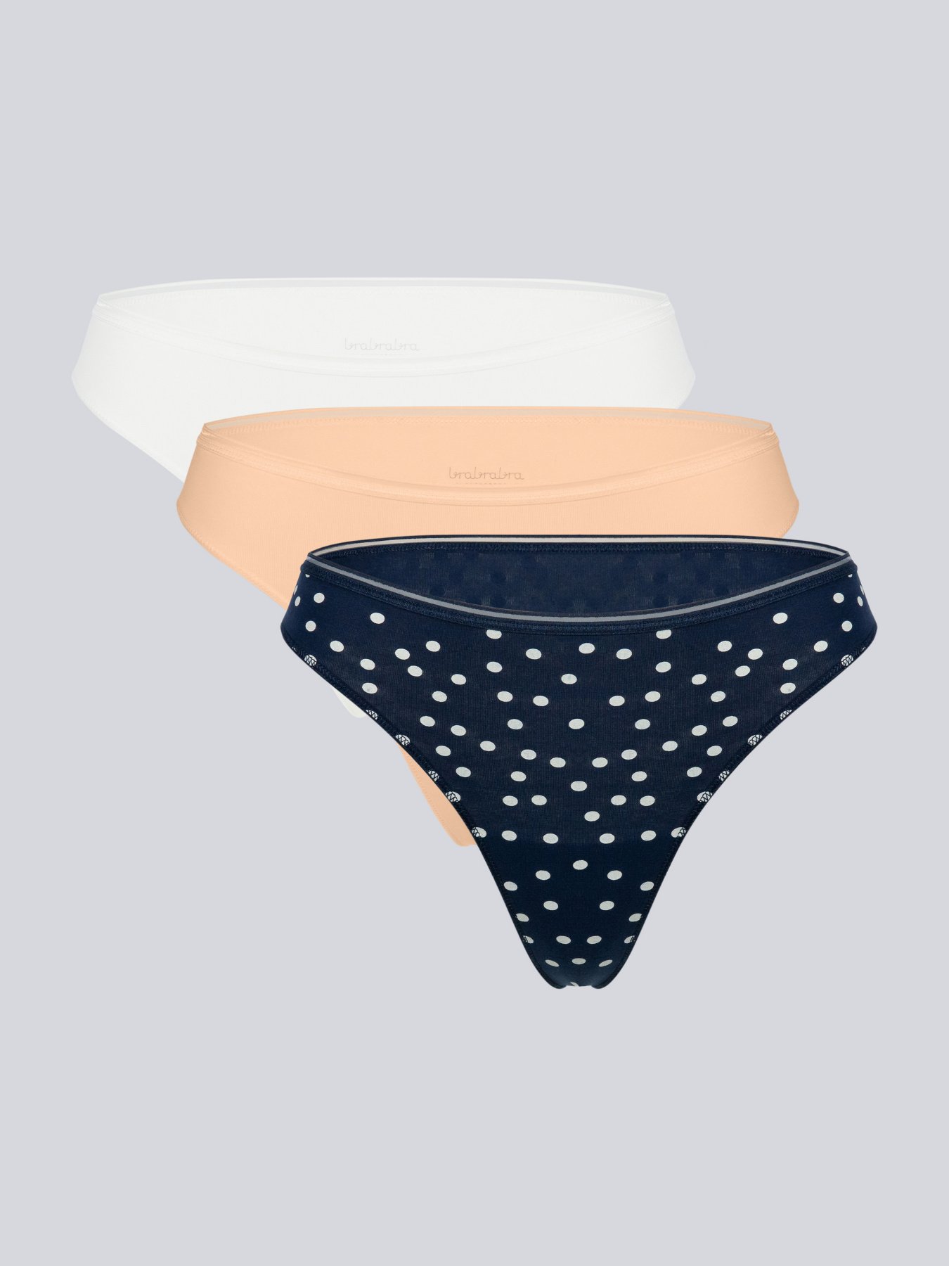 Нижнее белье Brabrabra модель SLZ26902002_print.beige.white Фото